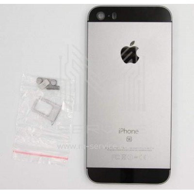 Корпус iPhone SE задняя крышка + сим-лоток + кнопки Orig