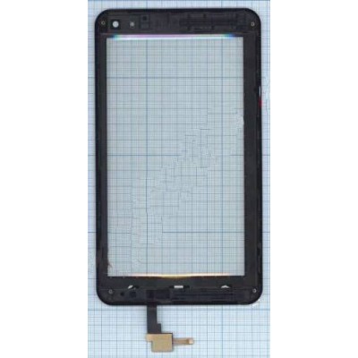 Тачскрин ZTE V72 Tab Light сенсорный экран черный