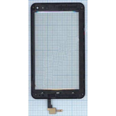 Тачскрин ZTE V72 Tab Light сенсорный экран черный