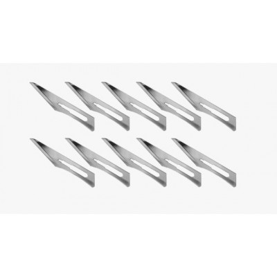 Лезвия для скальпеля сменные Surgical Blades 10 штук