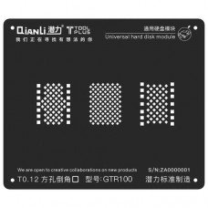 Трафарет для реболлинга NAND универсальный Qianli GTR100 (iPhone 6, 6S, 7, 7 Plus, 8, 8 Plus) белый