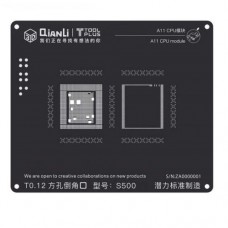 Трафареты для реболлинга CPU Qianli A11 (iPhone 8, 8 Plus, X)