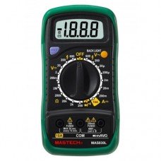 Мультиметр Mastech MAS830L черный