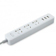 Удлинитель Xiaomi Mi Power Strip (XMCXB01QM) (3 розетки+3 USB, белый)
